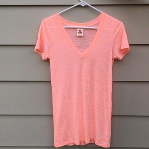 Peach Colored T-Shirt from Victoria's Secret PINK